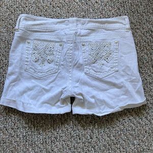 Wallflower white shorts